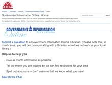 Tablet Screenshot of govtinfo.org